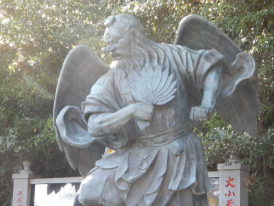 高尾山の天狗像