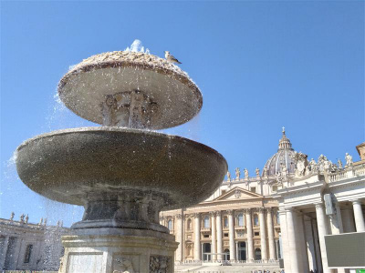 バチカンのサンピエトロ広場